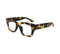 Bottega Veneta - Rectangular Optical Frame - unisex - Accessoires - Brun - Taille: 50 MM