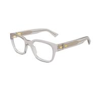 Bottega Veneta - Rectangular Optical Frame - unisex - Accessoires - Gris - Taille: 54 MM