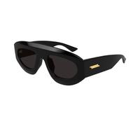 Bottega Veneta - Ribbon Geometric Lunettes de soleil - unisex - Accessoires - Noir - Taille: 52 MM