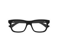Bottega Veneta - Ribbon Rectangle Eyeglasses - unisex - Accessoires - Noir - Taille: 52 MM