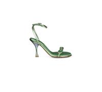 Bottega Veneta - Sandales Dot - Femme - Chaussures - Vert - Taille: 36 EU
