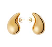 Bottega Veneta - Sculptural Drop Earrings - Femme - Accessoires - Jaune - Taille: ONE Size