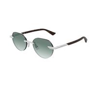 Bottega Veneta - Split Panthos Lunettes de soleil - unisex - Accessoires - Gris - Taille: 51 MM