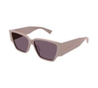 Bottega Veneta - Square Lunettes de soleil - Femme - Accessoires - Beige - Taille: 57 MM