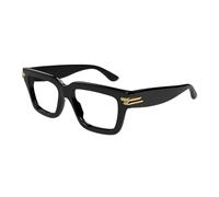 Bottega Veneta - Square Optical Frame - unisex - Accessoires - Noir - Taille: 53 MM