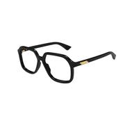 Bottega Veneta - Square Optical Frame - unisex - Accessoires - Noir - Taille: 55 MM
