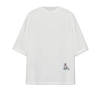 Bottega Veneta - T-shirt avec motif brodé - Homme - Tops - Blanc - Taille: L
