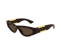 Bottega Veneta, unisex, Accessoires, Brun, Taille: 53 MM Ribbon Cat-eye Lunettes de soleil