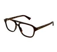 Bottega Veneta, unisex, Accessoires, Brun, Taille: 56 MM Aviator Frame