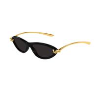 Bottega Veneta, unisex, Accessoires, Noir, Taille: 56 MM Lunettes de soleil élégantes pour chaque tenue