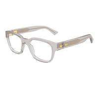 Bottega Veneta Unisex Bottega Veneta BV1403O 008 Montures optiques Acétate Gris Transparent Carré