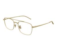 Bottega Veneta Unisex Bottega Veneta BV1425OA 004 Montures optiques Titane Bronze Transparent Carré