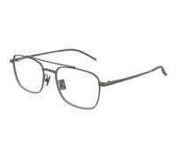 Bottega Veneta Unisex Bottega Veneta BV1425OA 006 Montures optiques Titane Ruthénium Transparent Carré