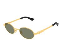 Bottega Veneta, unisex, Accessoires, Jaune, Taille: 52 MM Lunettes de soleil rondes