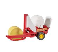 Botteleuse avec ballots ocre et noir