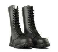 Brandit 20 Eyelet Bottes, noir, taille 44 pour homme