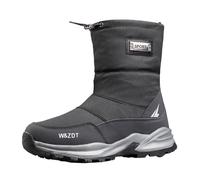 Bottes 35 Neige Chaudes Épaisses Antidérapantes avec Corde, pour homme, d'hiver, pour les activités de plein air, de loisirs, de sport Bottes de chasse rembourrées, gris, 44 EU