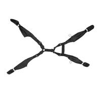 Bottes à Bretelles pour Chien, Bottes imperméables à la poussière et la poussière avec Harnais, Chaussures de Protection réglables et antidérapantes pour la Marche en Plein air, pour Chiots, L pour