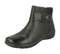 Bottes À Cheville Détails À Sangle Clarks Pour Femmes - Cora Tropic