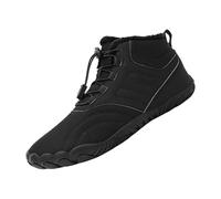 Bottes à enfiler pour homme - Bottes de randonnée hautes imperméables - Bottes d'hiver - Chaussures d'extérieur en peluche chaude en coton - Chaussures de sport d'extérieur pour hommes et femmes