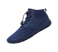 Bottes à enfiler pour homme - Bottes de randonnée hautes imperméables - Bottes d'hiver - Chaussures d'extérieur en peluche chaude en coton - Chaussures de sport d'extérieur pour hommes et femmes