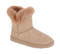 Cipriata Bottes à enfiler thermiques pour femmes Atea Beige