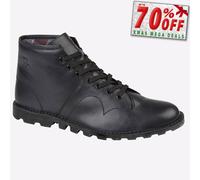 Bottes À Lacets Classiques Casual Junior Holbourne Heritage Grafters Noires