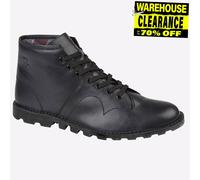 Bottes À Lacets Classiques Casual Junior Holbourne Heritage Grafters Noires