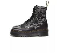 Bottes à lacets JADON - DR MARTENS - Cuir - Plateau 6cm - Noir 36
