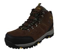 Skechers Bottes de randonnée montantes homme Relment-Pelmo Marron (Khaki Khk) 7 UK 41 EU