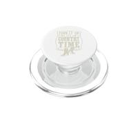 Bottes à Musique Turn It Up Its Country Time Western Cowboy PopSockets PopGrip pour MagSafe