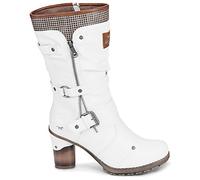 MUSTANG Bottes Femme 15M0162001, Pointure:37 EU, La Couleur:Blanc