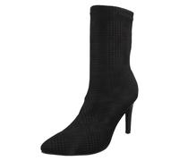 Bottes À Talons Aiguilles Cheville Spot On Pour Femmes F50924