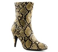 Bottes à talons aiguilles Tommy Hilfiger pour femmes imprimé serpent 40