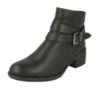 Bottes À Talons Cheville Ladies Spot On F5R1166