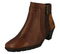 Bottes À Talons Cheville Rieker Doublées En Fleece - 57186