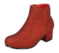 Bottes À Talons Cheville Spot On H5R091 Pour Filles