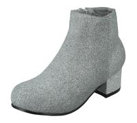 Bottes À Talons Cheville Spot On Pour Filles - H5R091