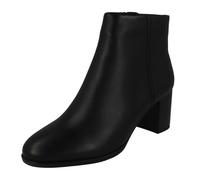 Clarks Originals Bottines Freva55 ZipChukka en cuir noir Taille 38 EU