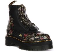 Dr. Martens Bottes bovver pour femme, 40 EU, Noir, 40 EU