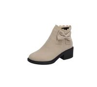 Bottes à Talons Hauts Femmes Bottines a Enfiler Chelsea Bottines Chaudes Bottines ImperméAble Confortable Sans Lacet Chaussures D'Hiver En Plein Air Cavalières Classiques Chic Motardes Femme Bottes