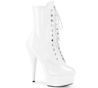 Bottes À Talons Hauts Stiletto À Plateforme 6" À Lacets Pour Femmes Delight 1020