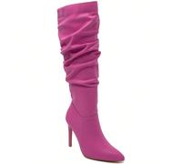 Bottes à talons stilettos verts - Élégance audacieuse et féminine Une silhouette de silhouette et un avec ultra-moderne avec des embouteillages et des serres. La confiserie c'est une nuisance, c'est u