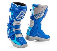 bottes acerbis x-team kid - enfant bleu / gris N 34