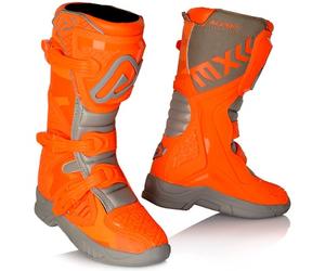 bottes acerbis x-team kid - enfant orange / gris N 36