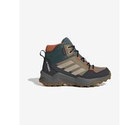 Bottes adidas Terrex Ax4r Mid Rain.Rdy Hiking marron gris pour enfants - 36