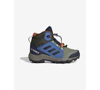 Bottes adidas Terrex Mid GORE-TEX Hiking vert noir bleu enfant - 40
