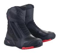 Bottes Alpinestars RT-7 Drystar 7,5 Noires/Rouges