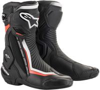 Bottes Alpinestars SMX Plus Non Ventilées 10,5 Noir/Blanc/Rouge