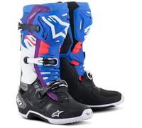 bottes alpinestars tech 10 supervented - bleu / blanc / noir N 49.5